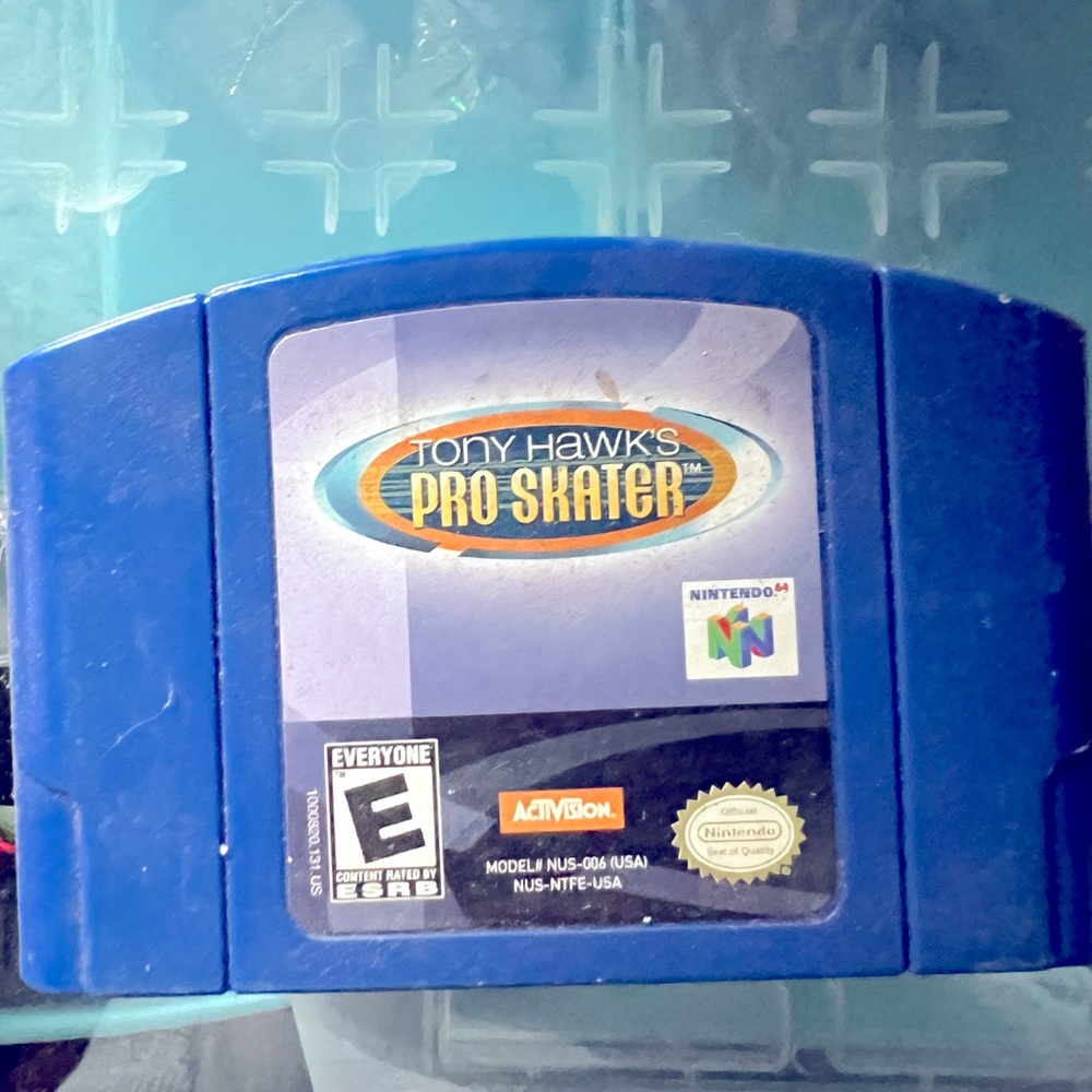 tony hawks pro skater